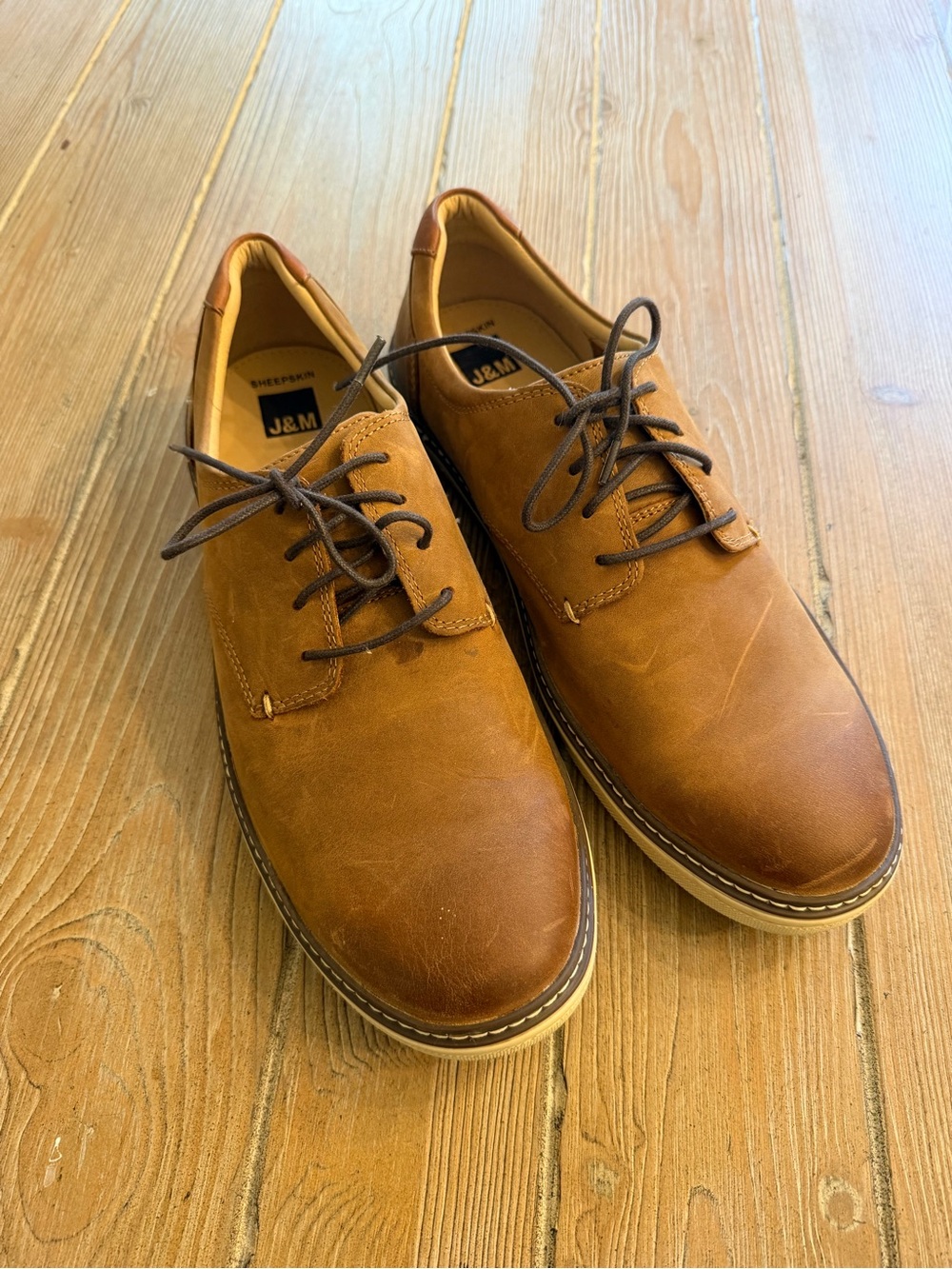 Johnston & Murphy McGuffey plain toe